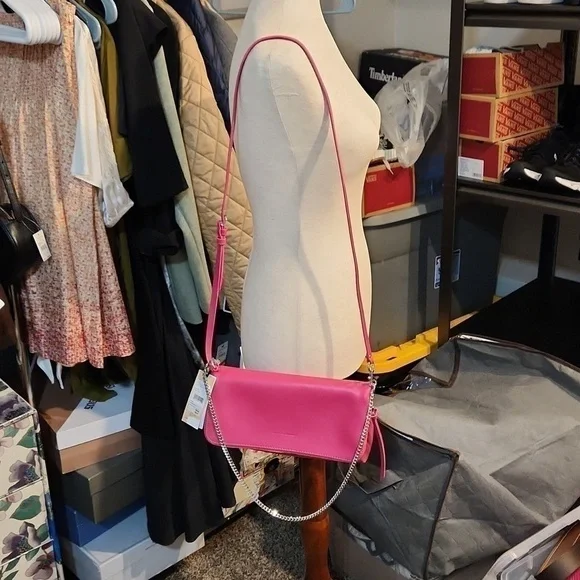 NWT Rebecca Minkoff Pink Leather Purse​​​​​​​​ - Picture 9 of 9